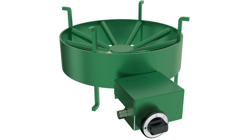 Gas Wokbrander ø380 MM 15kw