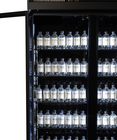 Koelkast 3 Glasdeuren Zwart Irm-1180r BL