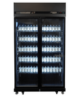 Koelkast 2 Glasdeuren Zwart Irm-770r BL