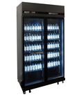Koelkast 2 Glasdeuren Zwart Irm-770r BL