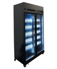 Koelkast 2 Glasdeuren Zwart Irm-770r BL