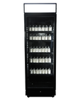 Drankenkoelkast 1 Glasdeur Zwart Met Lichtbak Sve-450 Blc