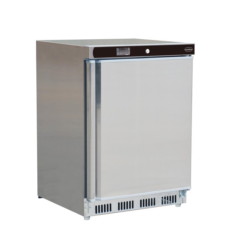 Vrieskast Tafelmodel Rvs 1 Deur