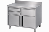 Rvs Koffie Werktafel 1250x600x1150