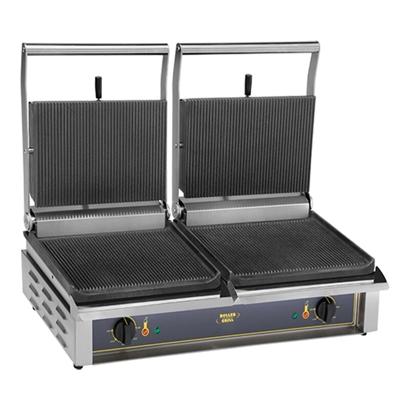 Contactgrill Geribbeld-geribbeld