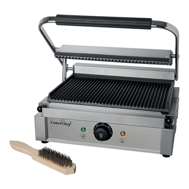 Contactgrill Geribbeld-geribbeld