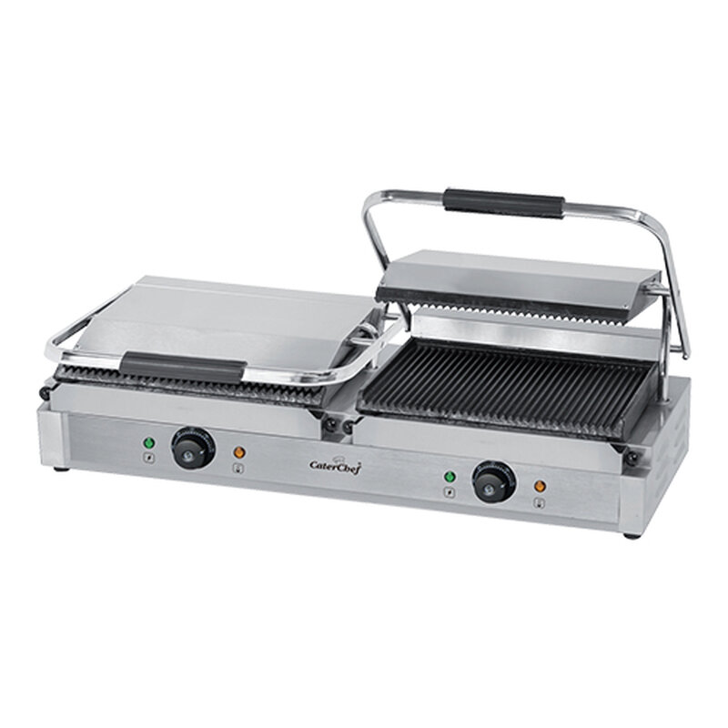 Contactgrill Geribbeld-geribbeld