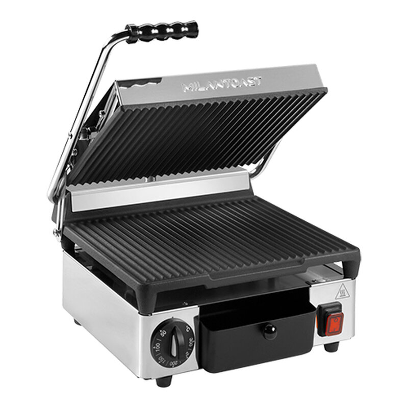 Contactgrill Geribbeld-geribbeld