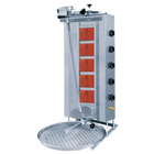 Naomi Grills Donergrill | Gas (5 Branders) | Max. 100 Kg | 565x810x132(h)mm