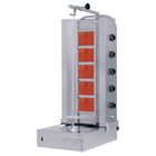 Naomi Grills Donergrill | Gas (5 Branders) | Max. 100 Kg | 565x665x1320(h)mm