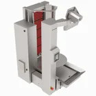 Robot Dönergrill | Elektrisch | 5 Elementen | 8kw (400v) | Max. 120kg | Rotatiemotor Onder | Handsfree Snijden | 720x980x1260(h)mm