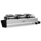 Warmhoudplaat | Karif | 3x 1/3 GN | 30°c/85°c | 0.4kw (230v) | Incl. Gn-deksels | 657x381x167(h)mm