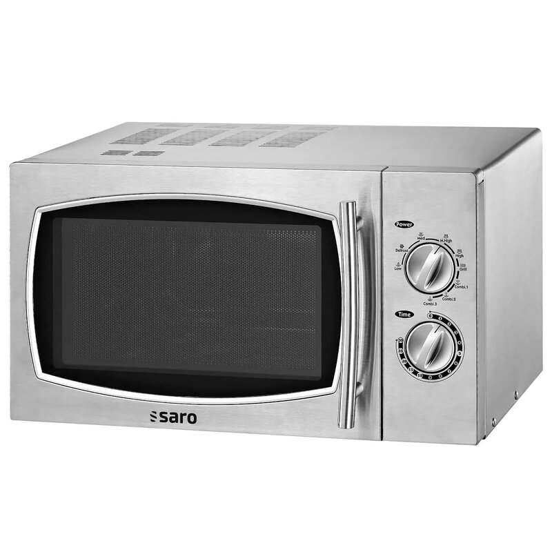 Combimagnetron | Rvs | 23l | 900w | Grillfunctie | 230v | 508x420x305(h)mm