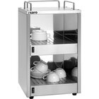 Kopjesverwarmer | Athos | Rvs | 72 Kopjes | 0.14kw (230v) | 320x320x545(h)mm