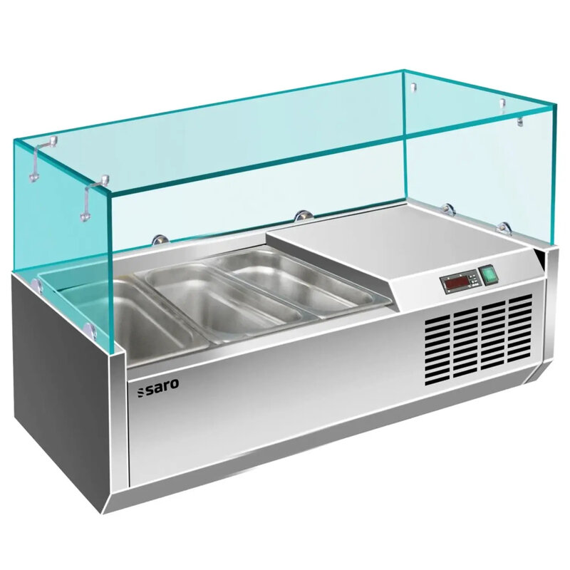 Saro Opzet Koelvitrine - 1/3 Gn, Model Vrx 955/380