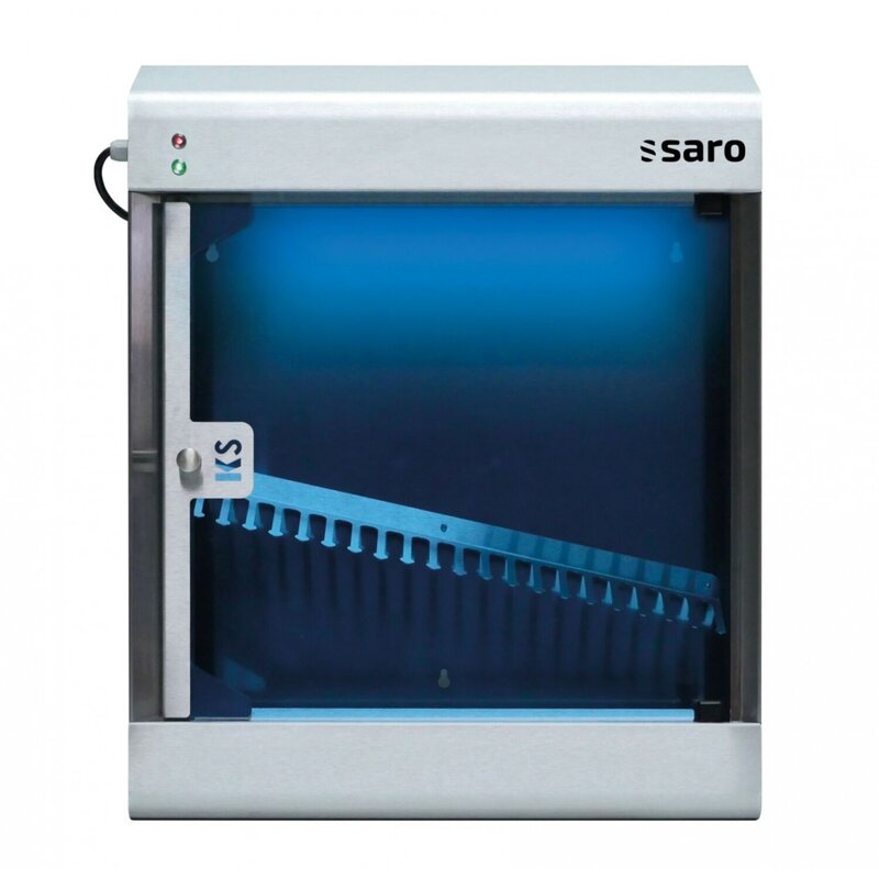 Saro Sterilisatorkast | 150w | Cap: 20 Messen | 1 UV Lamp | 496x607x145(h)mm