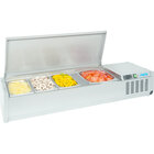 Saro Gekoelde Opzetunit, Deksel - 1/3 Gn, Vrx 1200 S/s