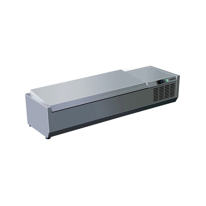 Saro Gekoelde Opzetunit, Deksel - 1/3 Gn, Vrx 1200 S/s