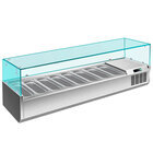 Saro Opzet Koelvitrine - 1/3 Gn, Model Vrx 1800/380