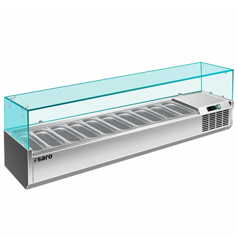 Saro Opzet Koelvitrine - 1/4 GN Model Vrx 2000/330