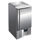 Saladette | 100l | 1 Deur (1/1 Gn) | Boven 1/1 GN | +2°c/+8°c | Geventileerd | 0.23kw | Schuifdeksel | Polyethyleen Werkblad | 435x700x880(h)mm