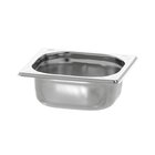 Bartscher Gn-bak | Basic Line | Cns | 1/6 GN | Hoogte 65mm | 176x162x65(h)mm