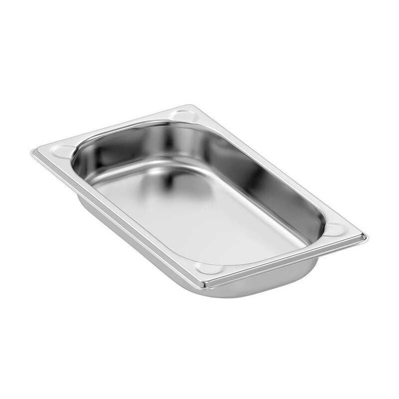 Bartscher Gn-bak | Basic Line | Cns | 1/4 GN | Hoogte 40mm | 265x162x40(h)mm