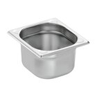 Bartscher Gn-bak | Basic Line | Cns | 1/6 GN | Hoogte 100mm | 176x162x100(h)mm
