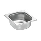 Bartscher Gn-bak | Top Line | Cns | 1/6 GN | Hoogte 65mm | 176x162x65(h)mm