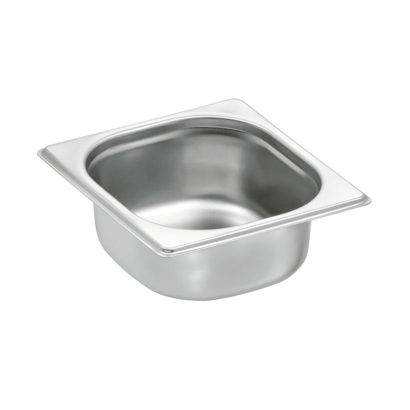 Bartscher Gn-bak | Top Line | Cns | 1/6 GN | Hoogte 65mm | 176x162x65(h)mm