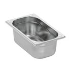 Bartscher Gn-bak | Basic Line | Cns | 1/4 GN | Hoogte 100mm | 265x162x100(h)mm