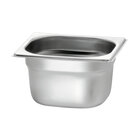 Bartscher Gn-bak | Top Line | Cns | 1/6 GN | Hoogte 100mm | 176x162x100(h)mm