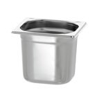 Bartscher Gn-bak | Basic Line | Cns | 1/6 GN | Hoogte 150mm | 176x162x150(h)mm