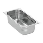 Bartscher Gn-bak | Basic Line | Cns | 1/3 GN | Hoogte 100mm | 325x176x100(h)mm