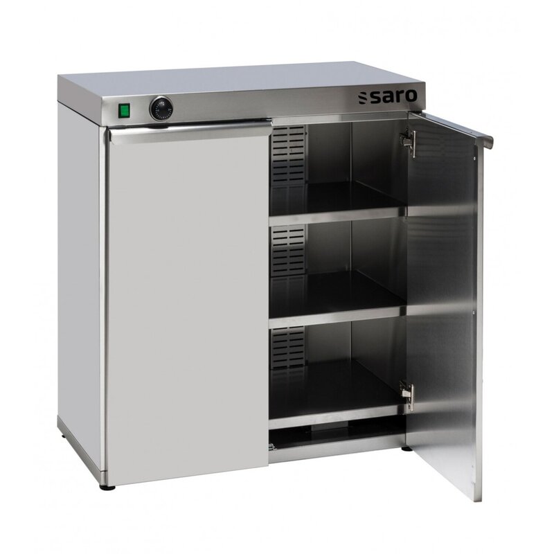 Bordenwarmer Sylt 120 | 2 Deuren | 1.5kw | Cap: 120 Borden | 800x460x870(h)mm