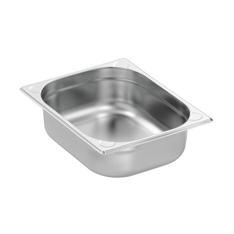 Bartscher Gn-bak | Basic Line | Cns | 1/2 GN | Hoogte 100mm | 325x265x100(h)mm