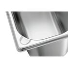 Bartscher Gn-bak | Basic Line | Cns | 1/4 GN | Hoogte 150mm | 265x162x150(h)mm