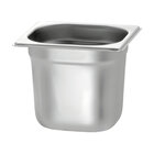 Bartscher Gn-bak | Top Line | Cns | 1/6 GN | Hoogte 150mm | 176x162x150(h)mm