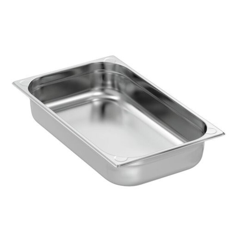Bartscher Gn-bak | Basic Line | Cns | 1/1 GN | Hoogte 100mm | 530x325x100(h)mm