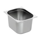 Bartscher Gn-bak | Basic Line | Cns | 1/2 GN | Hoogte 200mm | 325x265x200(h)mm