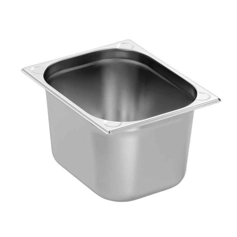 Bartscher Gn-bak | Basic Line | Cns | 1/2 GN | Hoogte 200mm | 325x265x200(h)mm