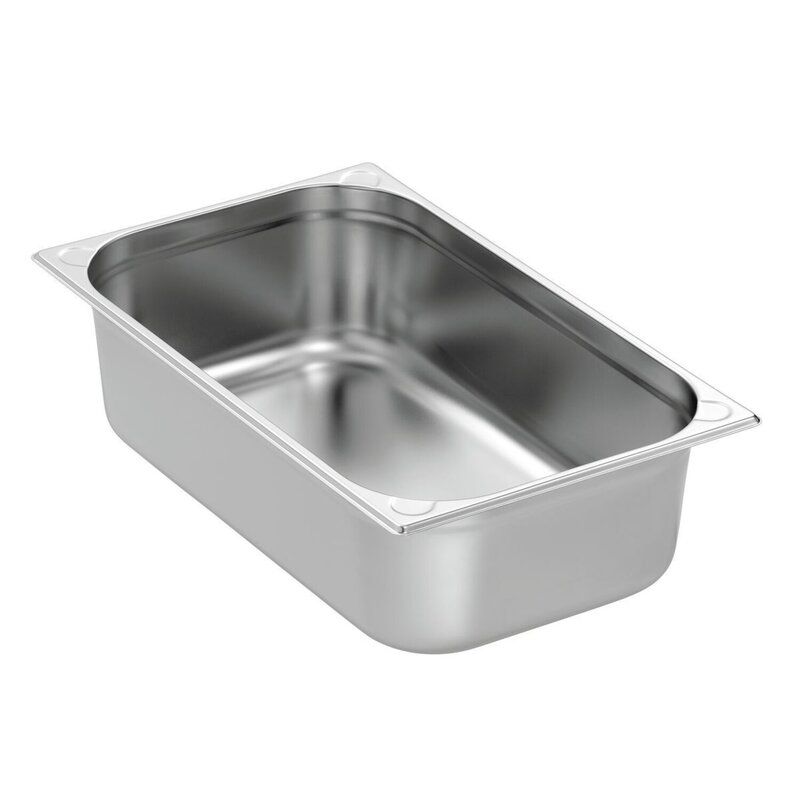 Bartscher Gn-bak | Basic Line | Cns | 1/1 GN | Hoogte 150mm | 530x325x150(h)mm
