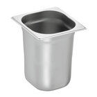 Bartscher Gn-bak | Top Line | Cns | 1/6 GN | Hoogte 200mm | 176x162x200(h)mm