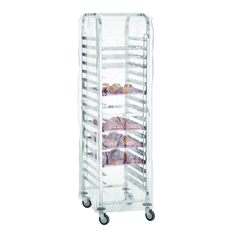 Afdekhoes Transparant 18en60400 | 4 Ritssluitingen | 700x550x1745(h)mm