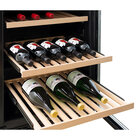 Wijnkoelkast | 388l (163x 75cl) | Zwart | 1 Zone | +5°c/+20°c | Geforceerd | 595x710x1720(h)mm