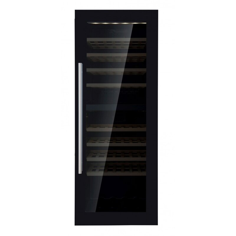 Wijnkoelkast | 537l (154x 75cl) | Zwart | +5°c/+20°c | 2 Zones | 595x710x1720(h)mm