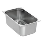Bartscher Gn-bak | Basic Line | Cns | 1/1 GN | Hoogte 200mm | 530x325x200(h)mm