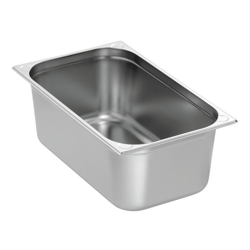 Bartscher Gn-bak | Basic Line | Cns | 1/1 GN | Hoogte 200mm | 530x325x200(h)mm