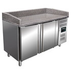 Pizzawerkbank | 428l | 2 Deuren (en600x400) | +2°c/+8°c | Geforceerd | 1510x800x920/1040(h)mm