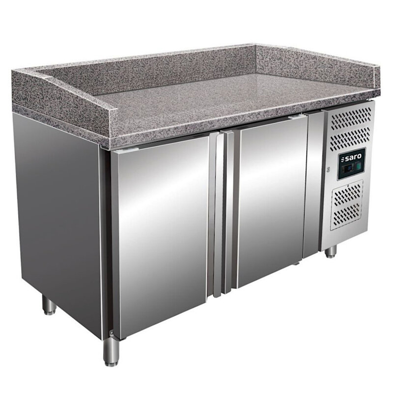Pizzawerkbank | 428l | 2 Deuren (en600x400) | +2°c/+8°c | Geforceerd | 1510x800x920/1040(h)mm